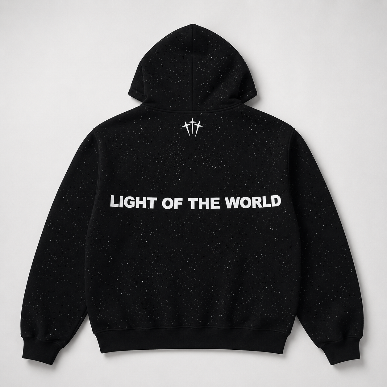 Jesus Is The Light Rhinestone Hoodie