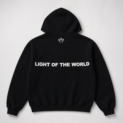 Jesus Is The Light Rhinestone Hoodie