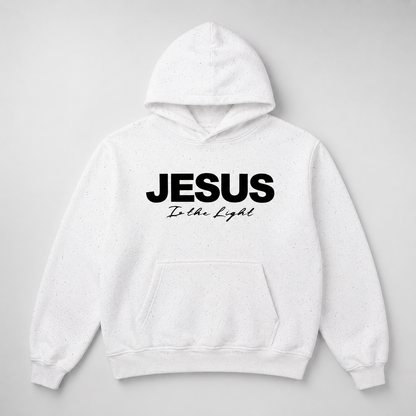 Jesus Is The Light Rhinestone Hoodie
