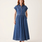 Sierra Blue Denim Maxi