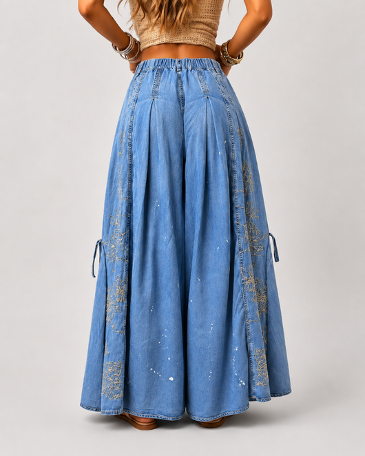 Wildflower Palazzo Jeans