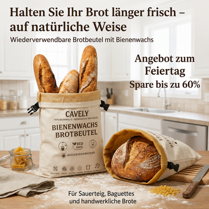CAVELY Premium Brotbeutel